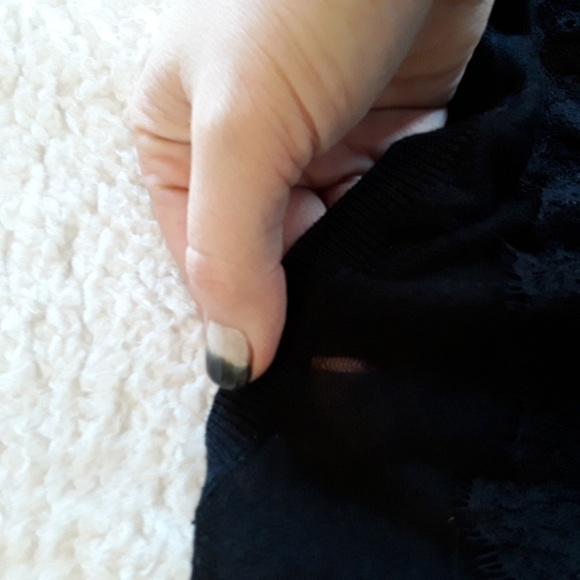 Anthropologie Knitted & Knotted Black Cardigan - Picture 6 of 6